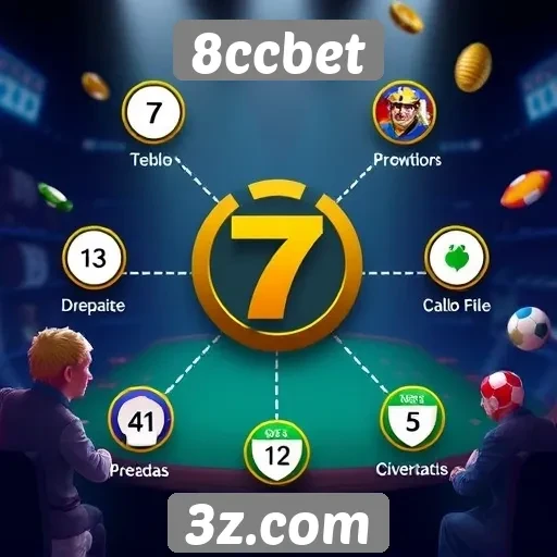 Análise das principais modalidades de jogos no 8ccbet